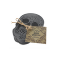 Set Of 4 Skull Coasters