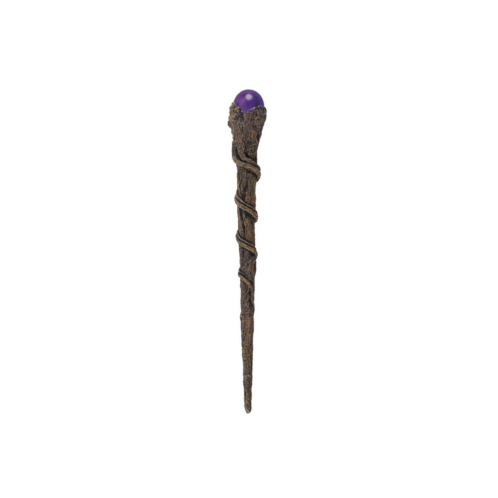 Branch Wand with Purple Sphere