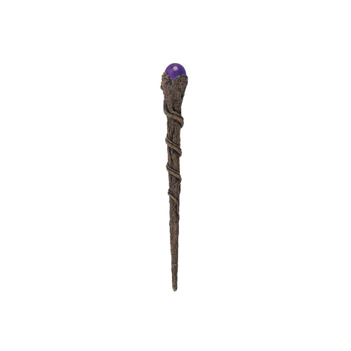 Branch Wand with Purple Sphere