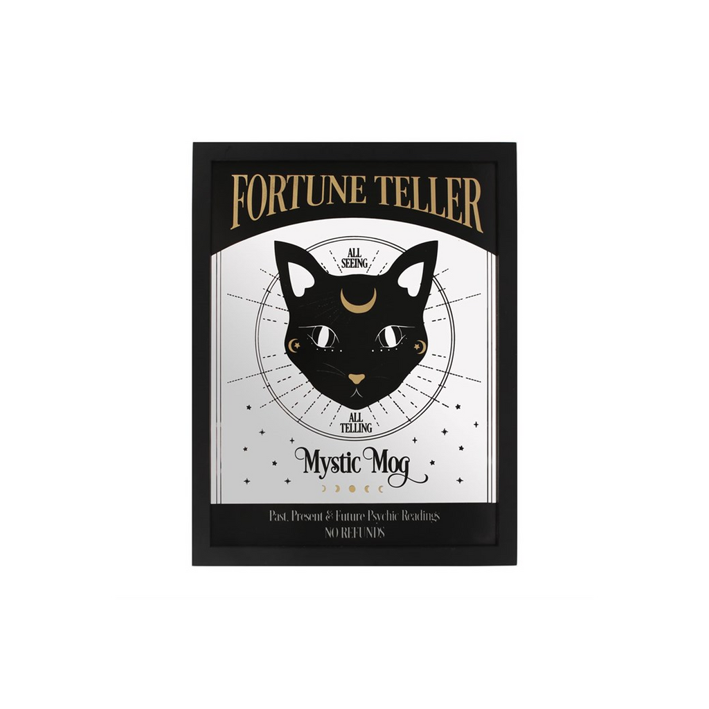Mystic Mog Mirrored Wall Hanging