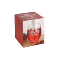 My Blood Type is Wine Stemless Wine Glass