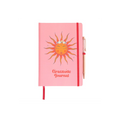 The Sun Gratitude Journal with Rose Quartz Pen