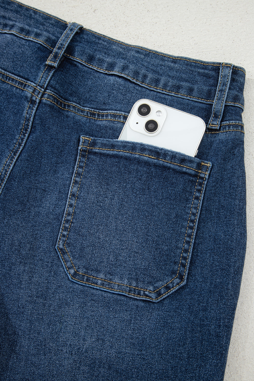 Ashleigh Blue Cropped High Rise Wide Leg Jeans