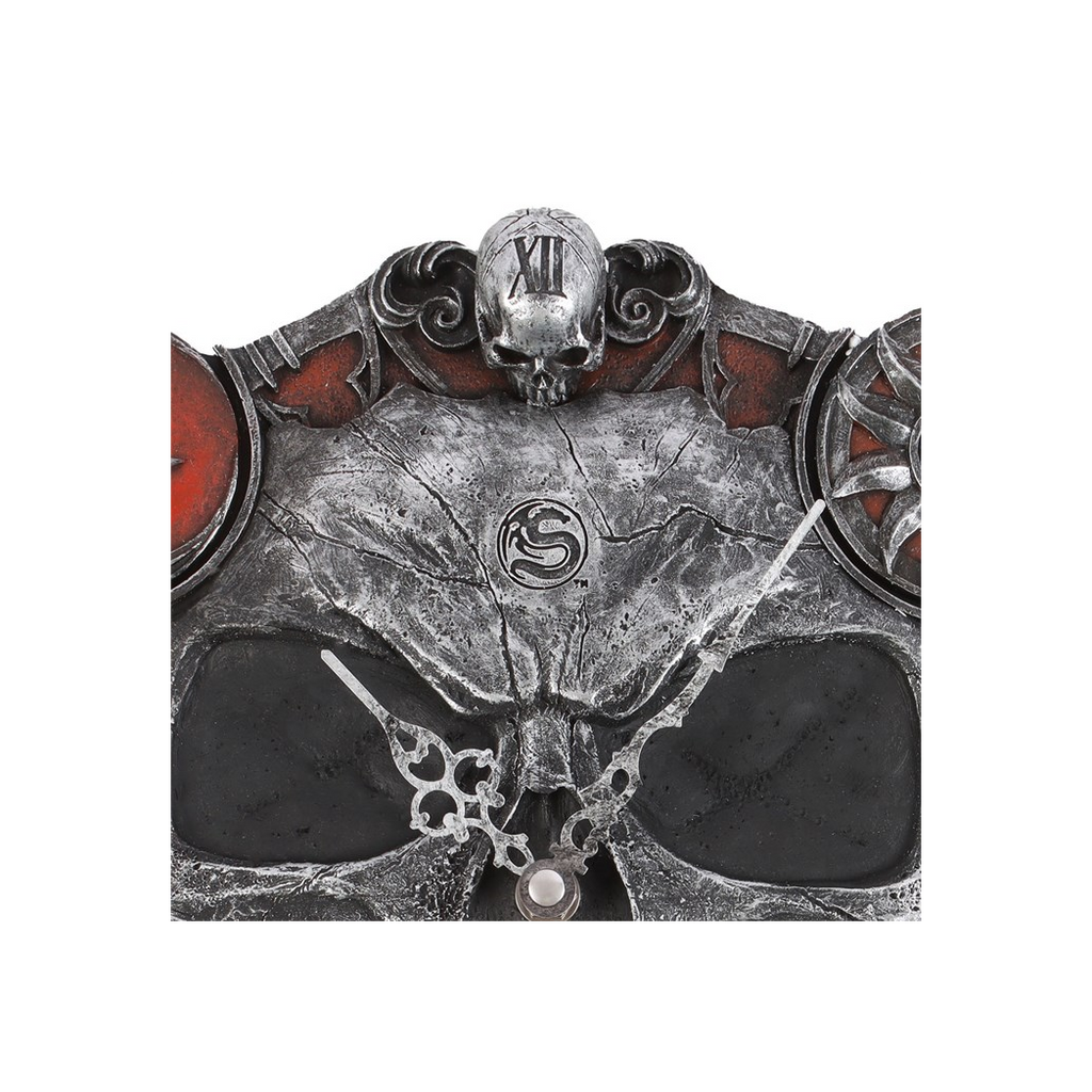 11.5in Hands of Death Resin Clock by Spiral Direct