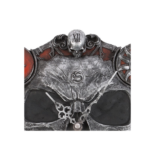 11.5in Hands of Death Resin Clock by Spiral Direct