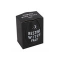 Resting Witch Face Stemless Wine Glass