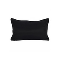Small Rectangular Black and White Talking Board Cushion