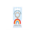 Be Kind to Your Mind Rainbow Keyring