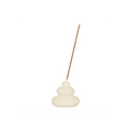 Cream Speckle Balancing Stones Incense Stick Holder