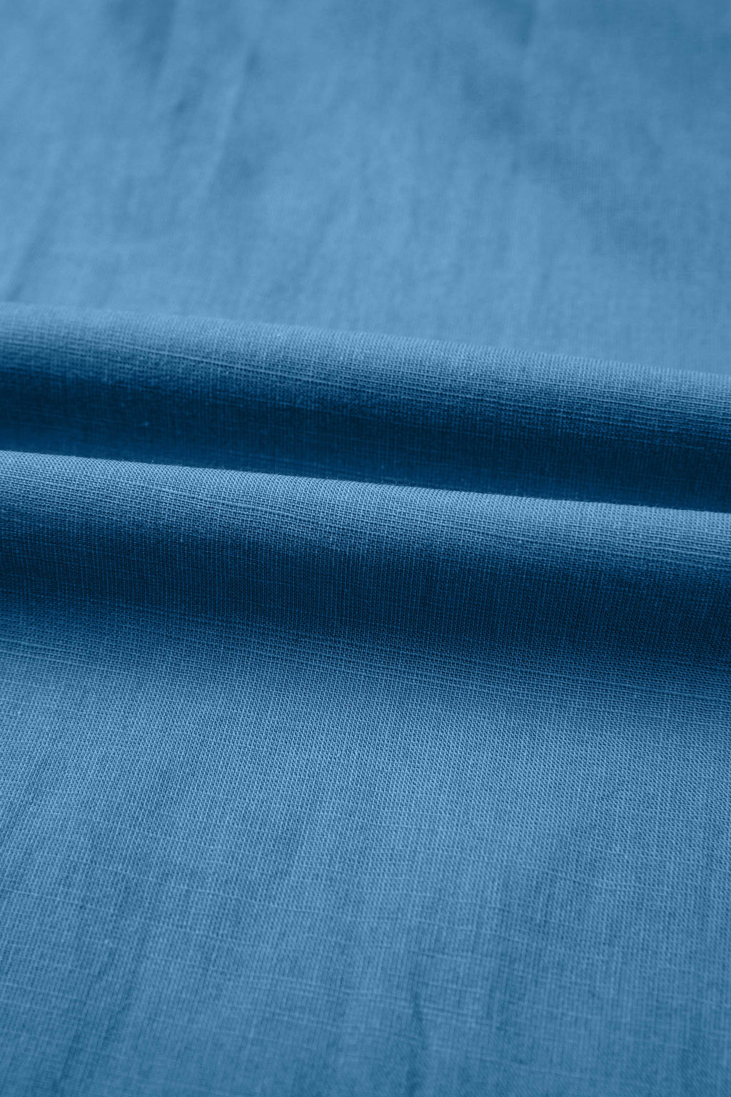Prussian Blue Smocked Waist Casual Jogger Style Pants