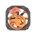 Litha Dragon Resin Wall Plaque by Anne Stokes