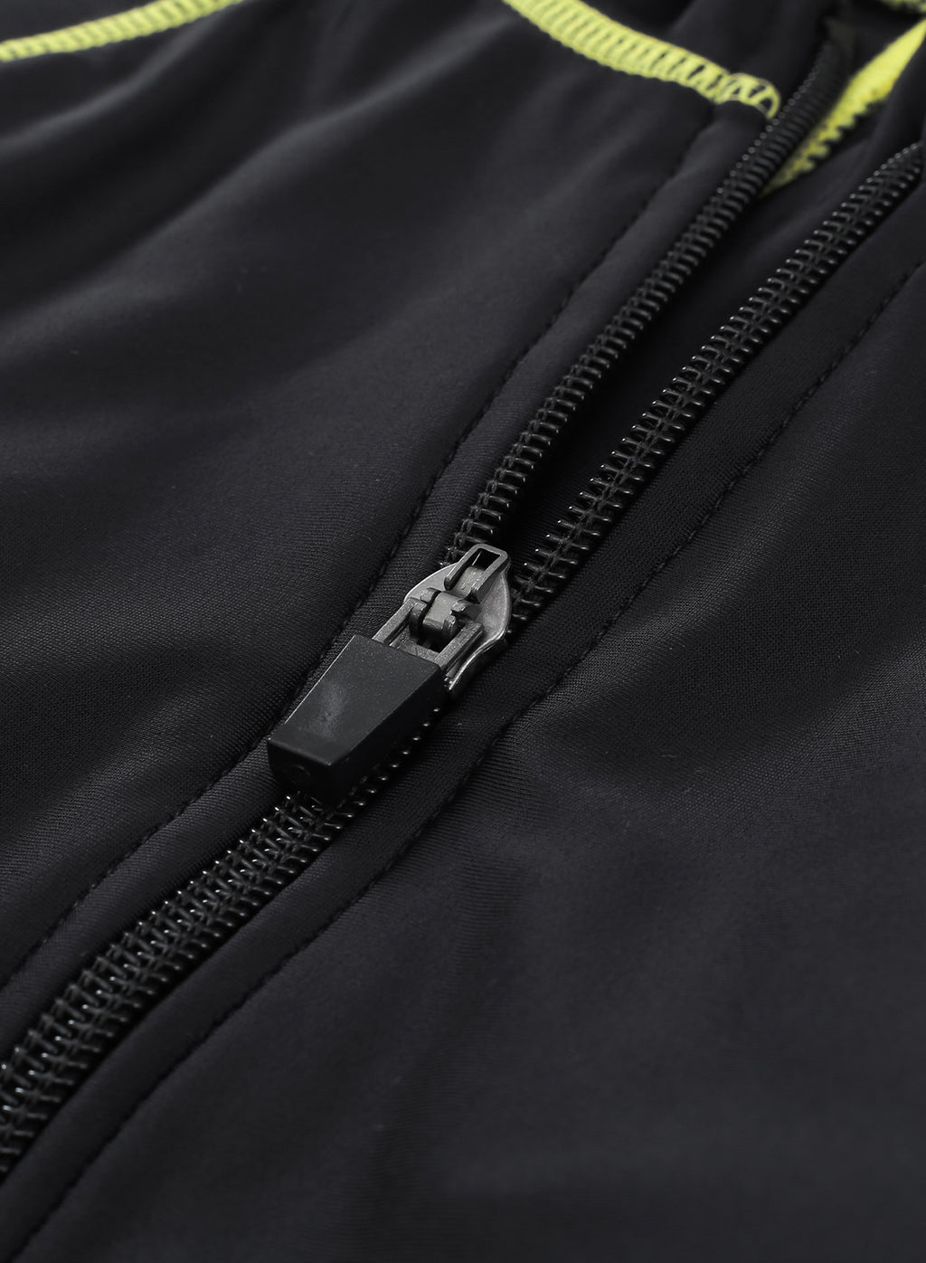 Black Seam Contoured Zip Front Wetsuit