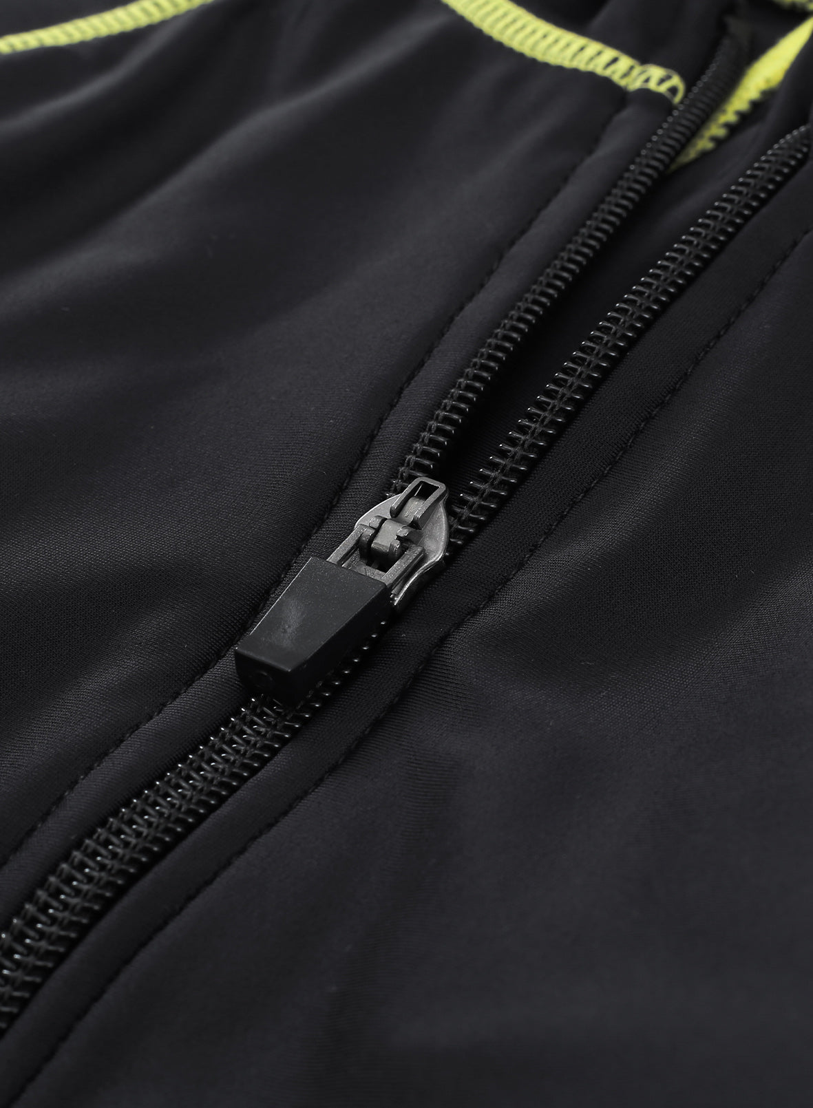 Black Seam Contoured Zip Front Wetsuit