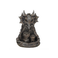 Grey Dragon Backflow Incense Burner