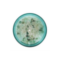 Heart Chakra Mint Crystal Chip Candle