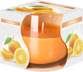 Scented Glass Jar Candle - Orange