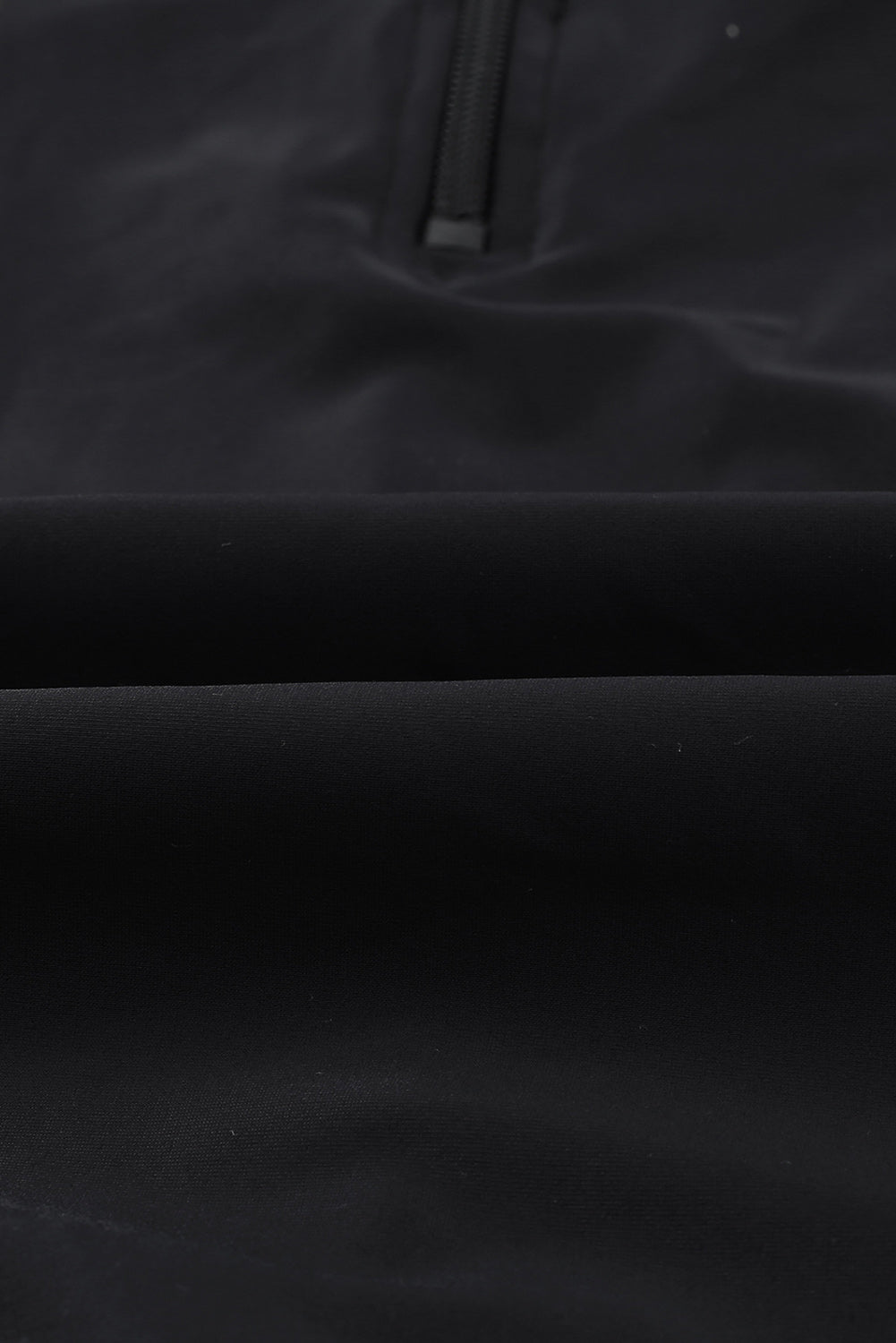 Black Seam Contoured Zip Front Wetsuit