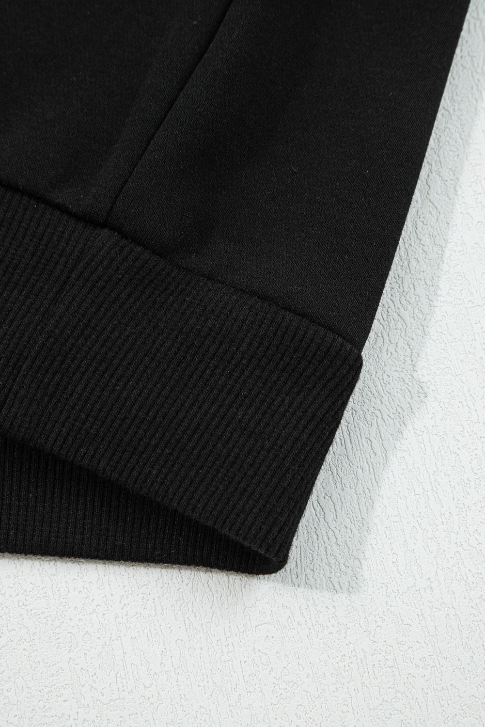 Black Varsity Stripe Detail Drop Shoulder Pullover Mini Skort Set