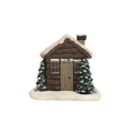 Log Cabin Incense Cone Burner