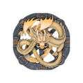 Imbolc Dragon Resin Wall Plaque by Anne Stokes