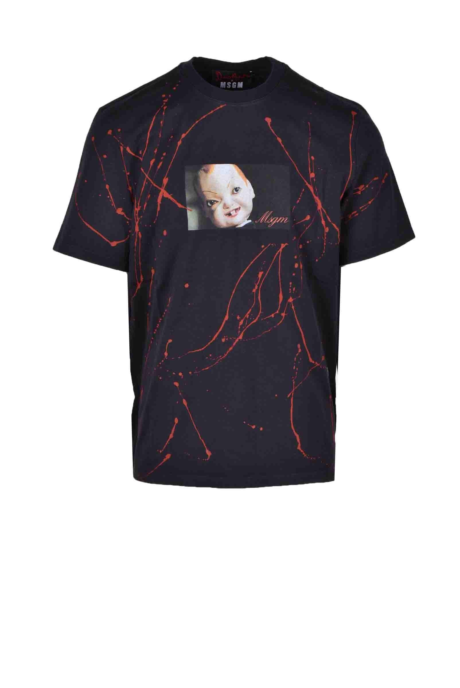 Dario Argento X Msgm T-Shirt Uomo
