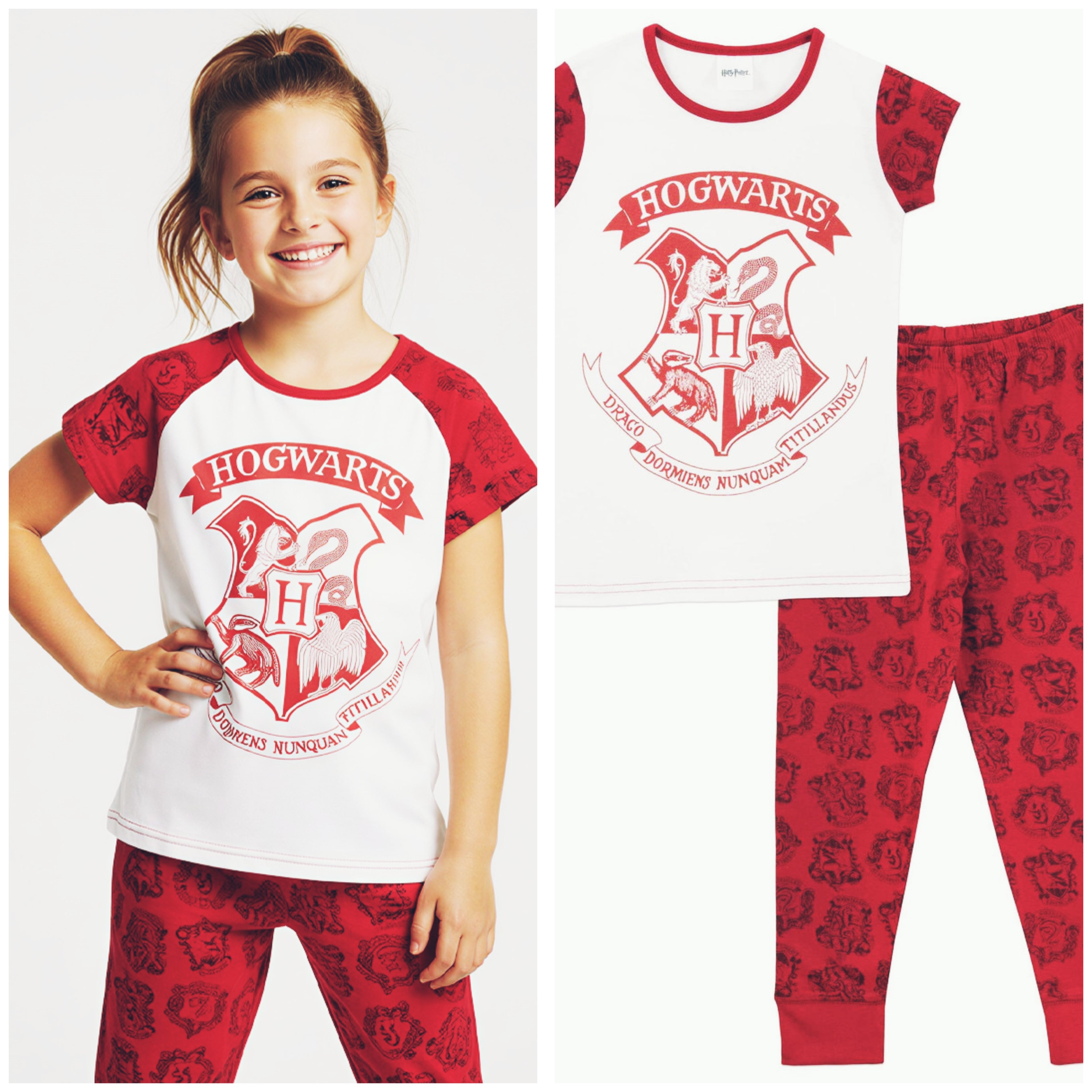 HP Hogwart Pyjamas Children's
