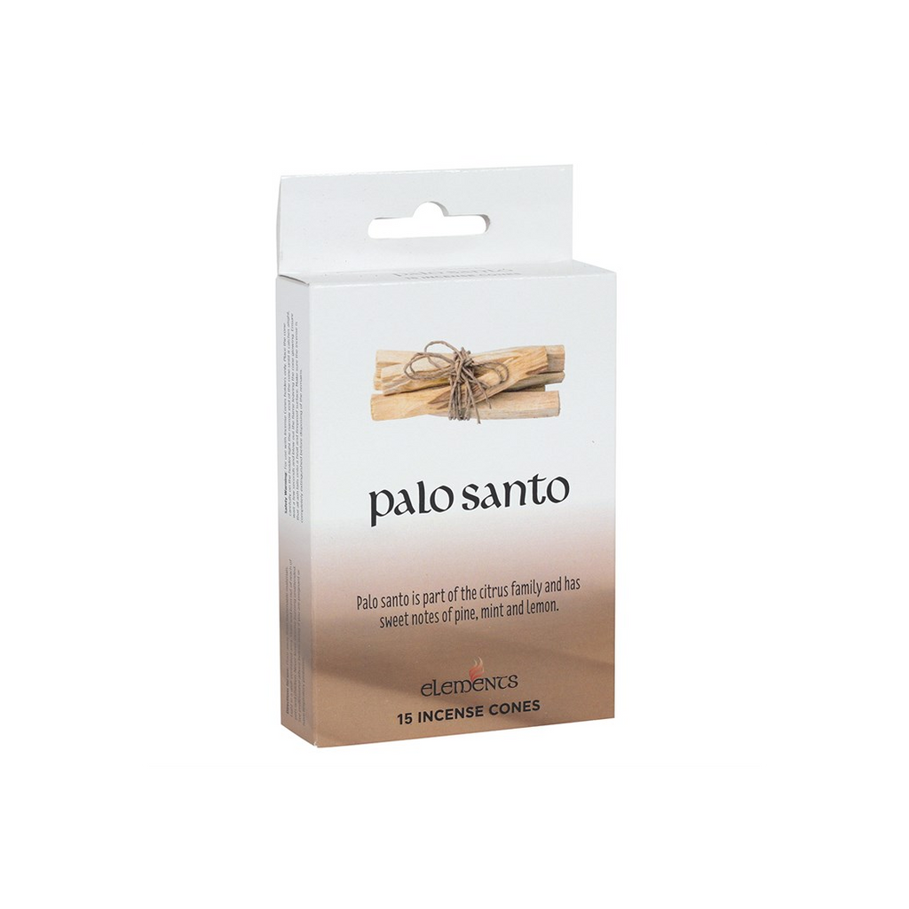 Set of 12 Packets of Elements Palo Santo Incense Cones