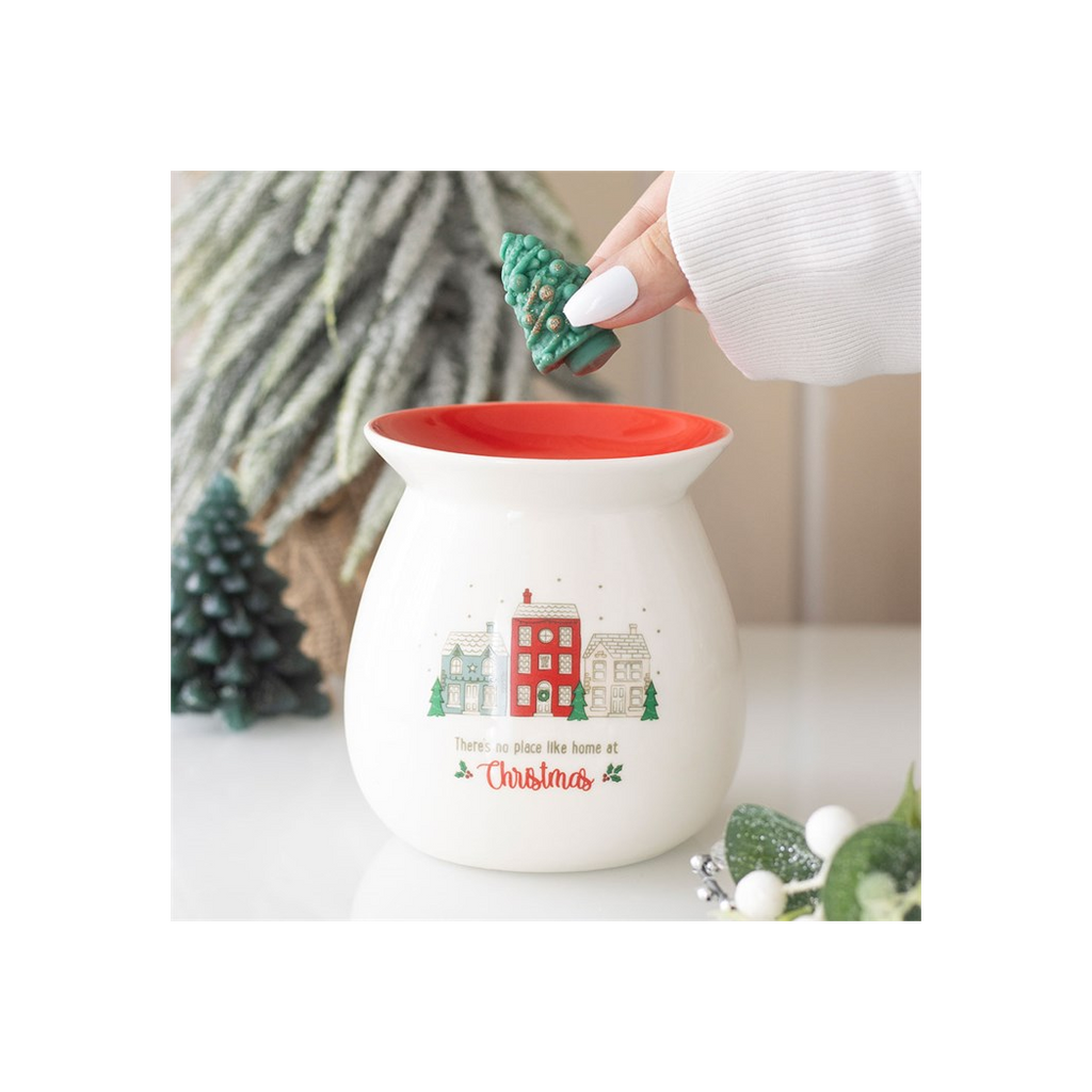 No Place Like Home Ceramic Wax Melt Burner Gift Set