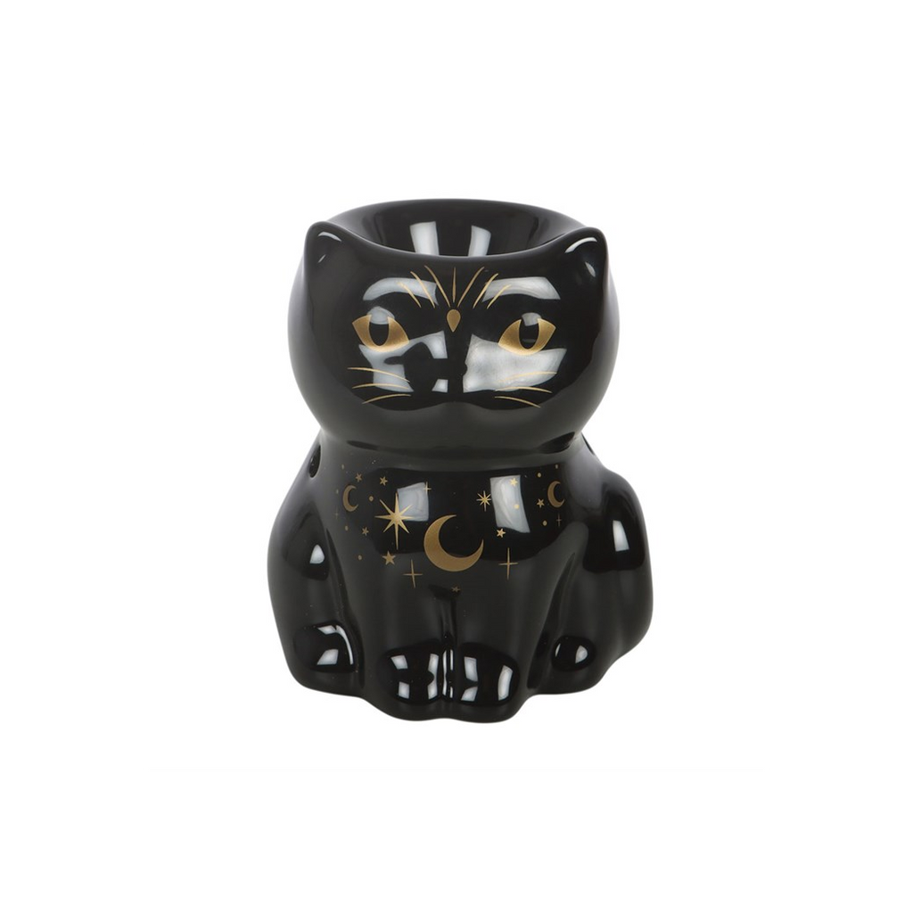 Black Cat Magick Oil Burner