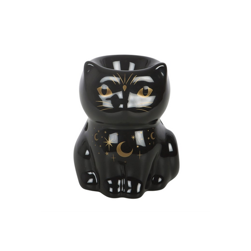 Black Cat Magick Oil Burner