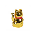 6 Inch Gold Money Cat