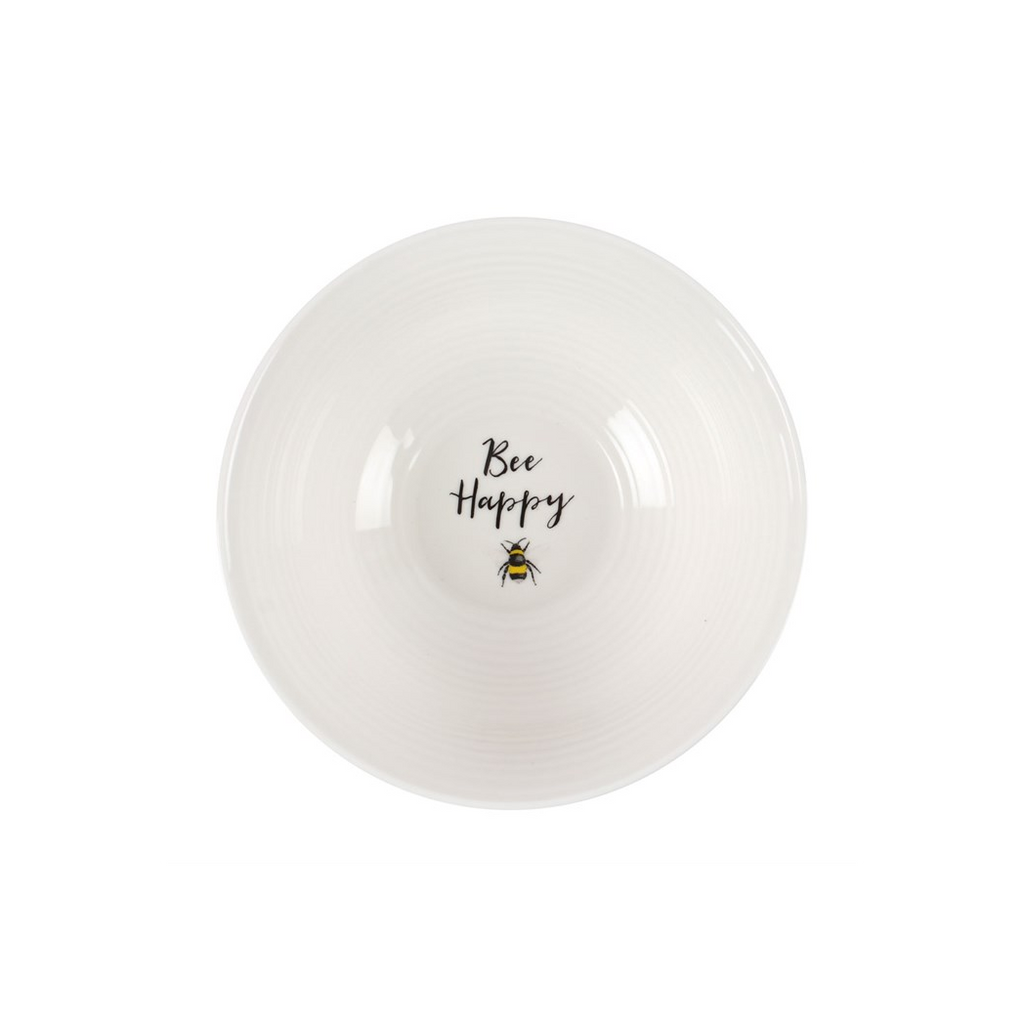 Bee Happy Ceramic Bowl