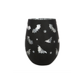 Bat Stemless Wine Glass