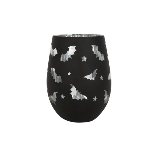 Bat Stemless Wine Glass