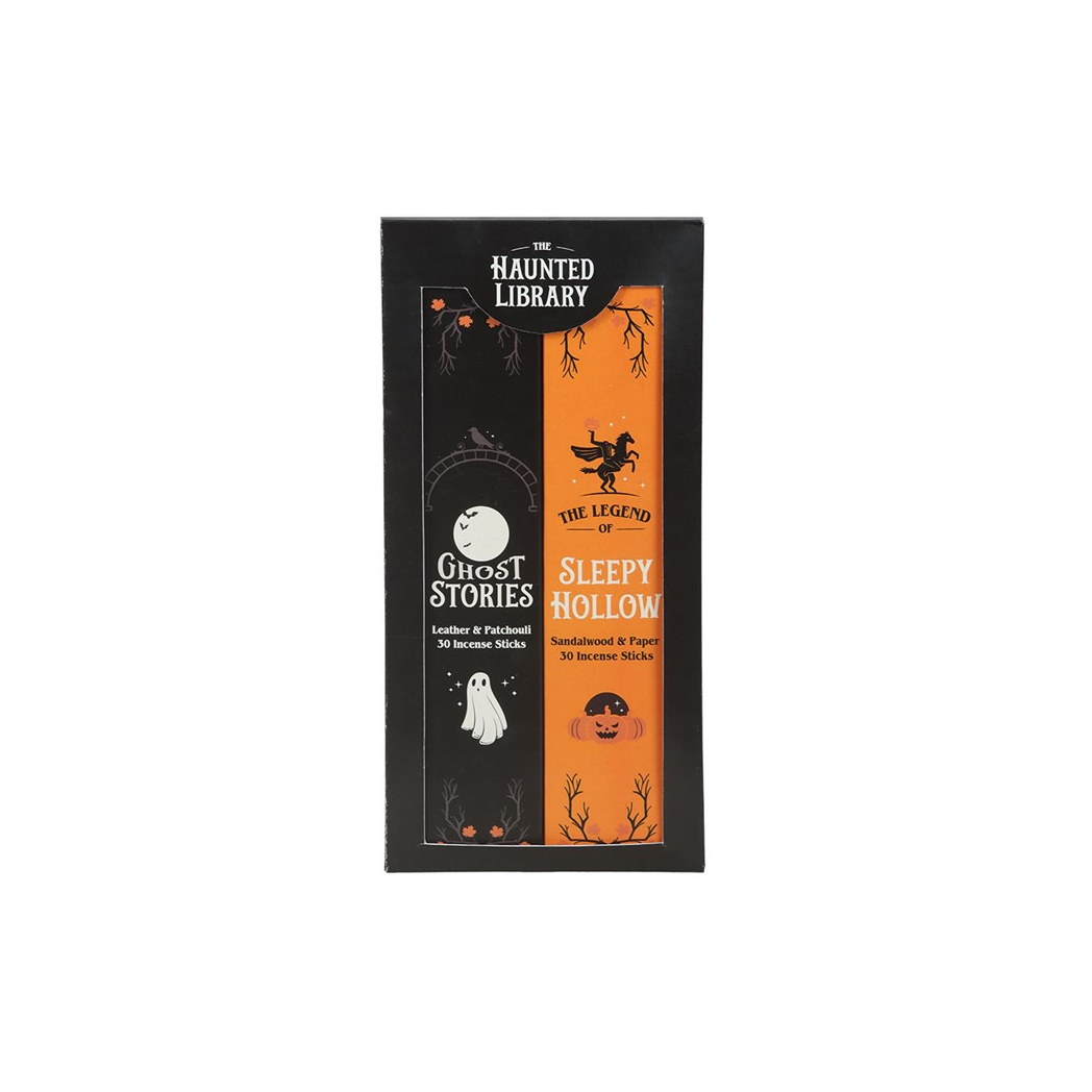 Set of 2 Haunted Library Incense Stick Packs