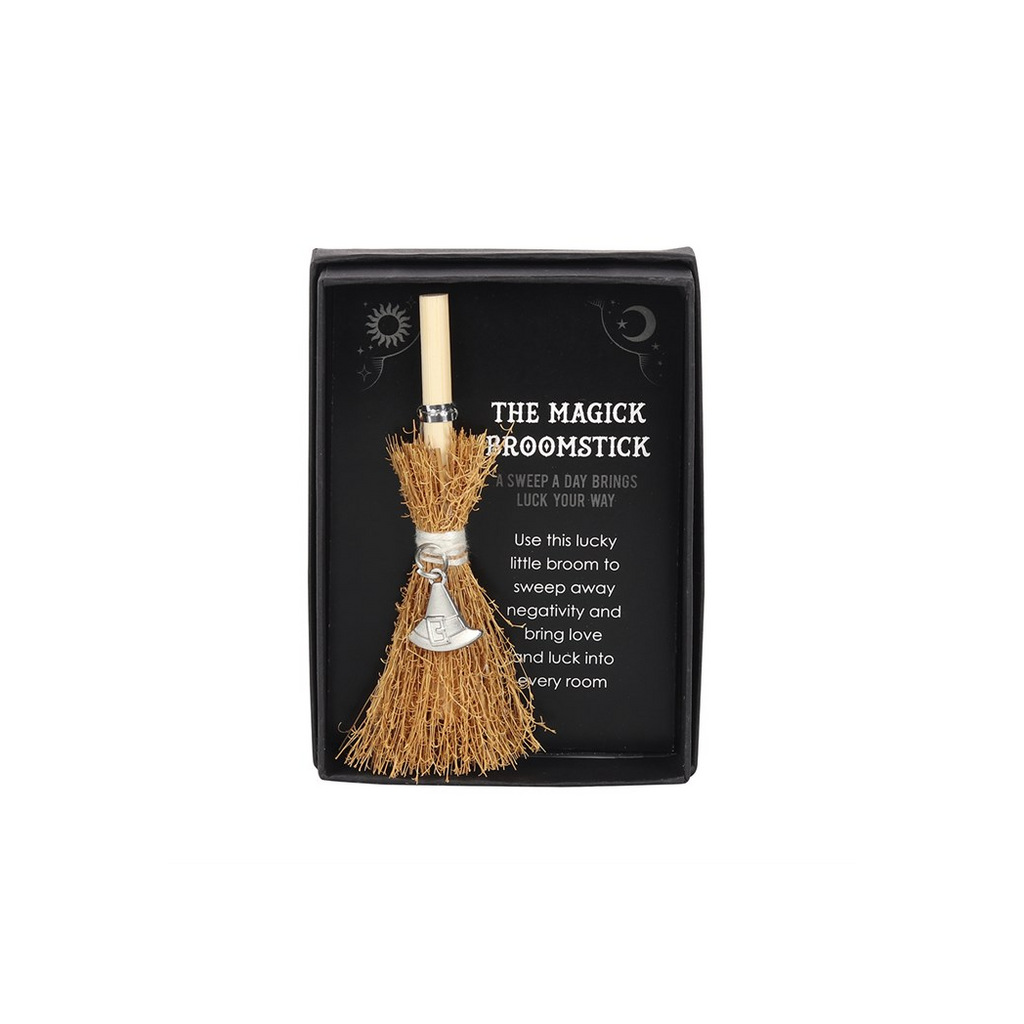 Witch Hat Mini Magick Broomstick
