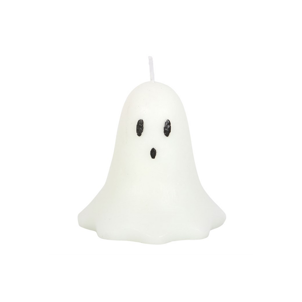 10cm Unscented Ghost Candle