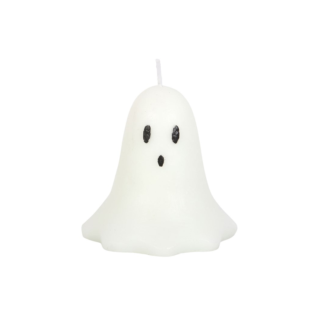 10cm Unscented Ghost Candle