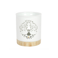 White Tree of Life Cut Out Oil Burner