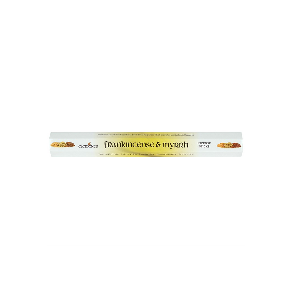Set of 6 Packets of Elements Frankincense and Myrrh Incense Sticks