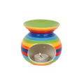 Rainbow Stripe Oil Burner