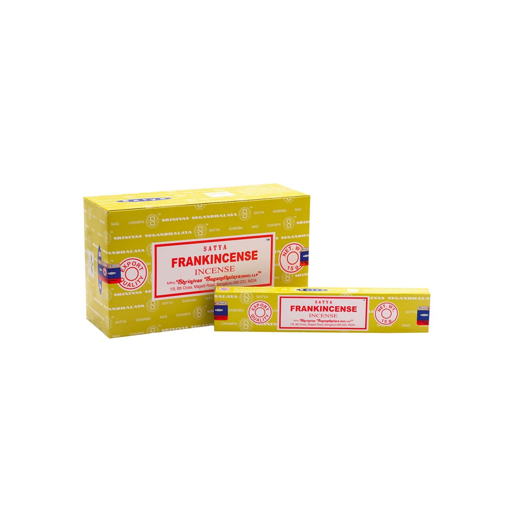Set of 12 Frankincense Incense Sticks by Satya (12/50)