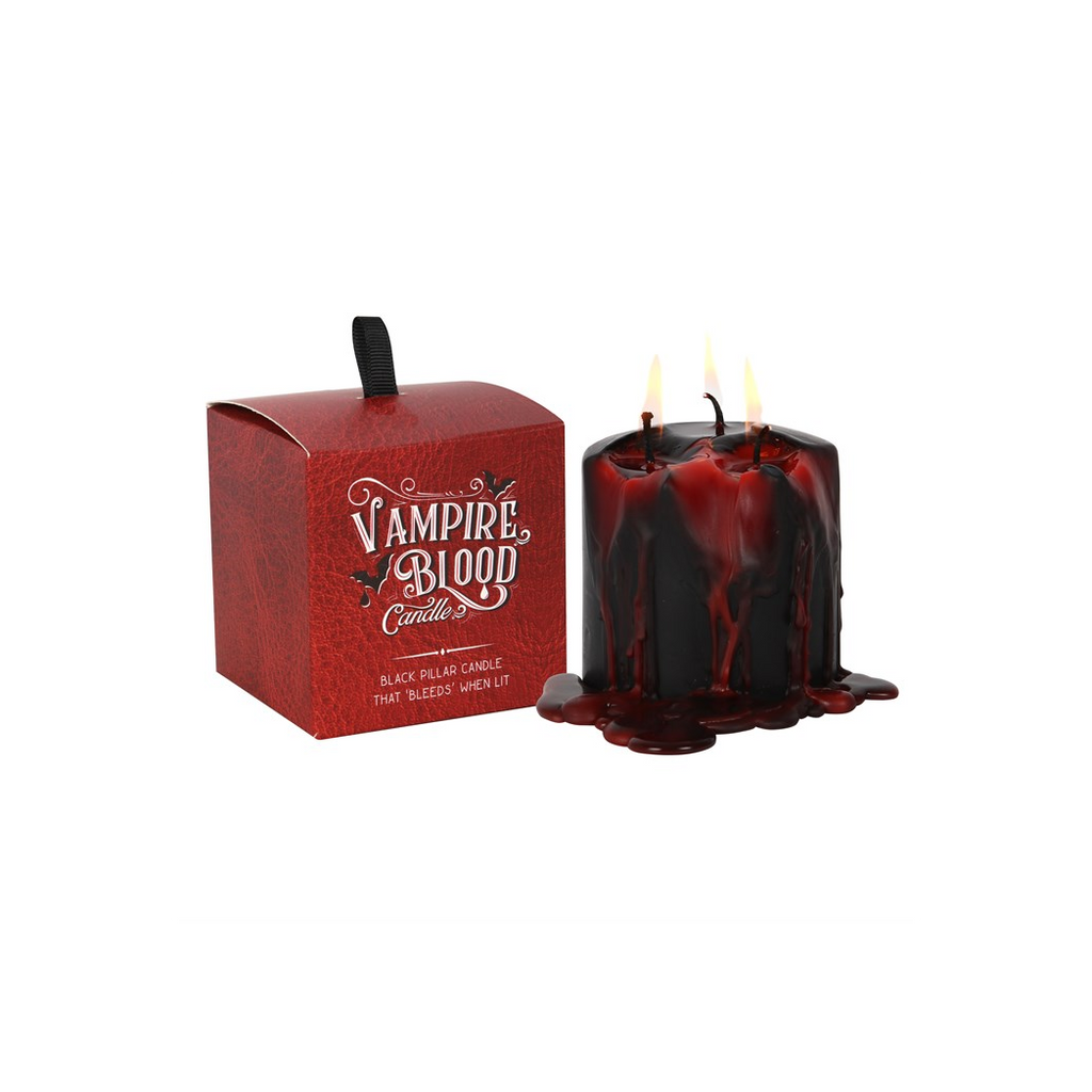 Small Vampire Blood Pillar Candle