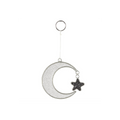 Mystical Crescent Moon Suncatcher