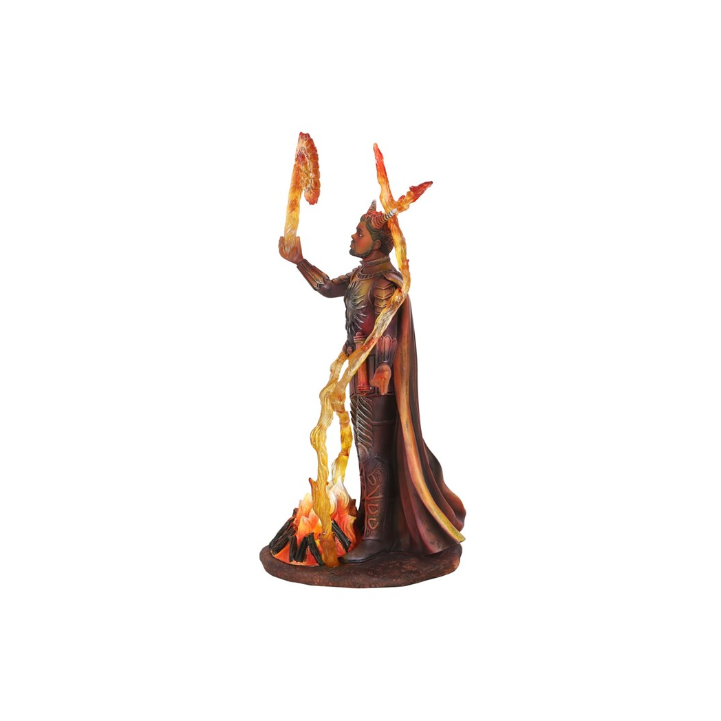 Fire Elemental Wizard Figurine by Anne Stokes